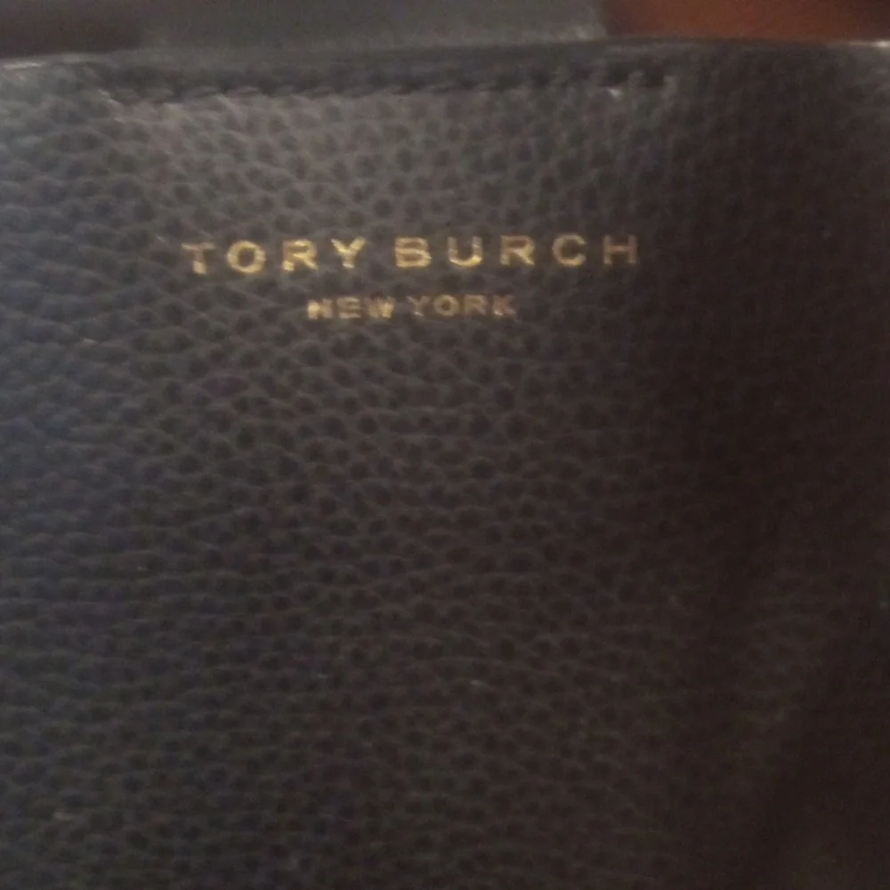 Tory Burch Black Small Leather Perry Tote Cross-Body & Top Handles Bag | NWOT